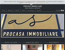Tablet Screenshot of procasaimmobiliare.it